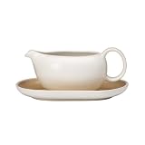 Dansk Arvada Sand Sauce Boat And Saucer
