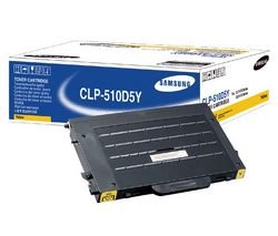 SAMSUNG CLP-510D5Y High Capacity Toner Cartridge - Yellow