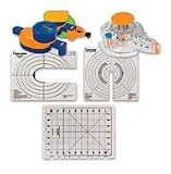 Fiskars 93757097 Oval Cutter and Circle Cutter 6 pc set