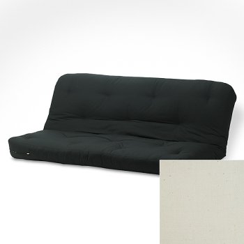 Elite Full 7" Futon - Natural