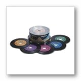 Digital Vinyl CD-R Discs, 700MB/80min, Spindle, 25/pack