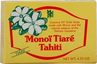 Monoi Tiare Tahiti (Gardenia) Bar Soap 4.55 Ounces