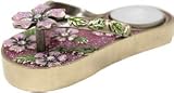 Charming Flower Slipper with Tea Light Candle Holder