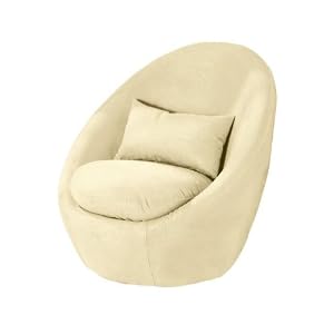 Soho Pod Swivel Chair, 33Hx31.5W, BEIGE