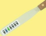 SMARTSPATULA Stainless steel spatula with temperature indicators, so you never use your wax too hot!