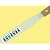 SMARTSPATULA Stainless steel spatula with temperature indicators, so you never use your wax too hot!