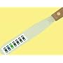 SMARTSPATULA Stainless steel spatula with temperature indicators, so you never use your wax too hot!