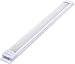 GE Premium Slim LED Light Bar, 24 Inch Under Cabinet Fixture, Plug-In, Convertible to Direct Wire, Linkable, 803 Lumens, 3000K Soft Warm White, High/Off /Low, Easy to Install, 38848