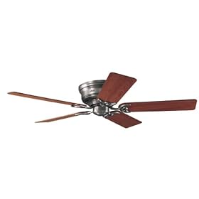 Hunter 20807 Low Profile lll 52-Inch Five-Walnut Light Cherry-Blades-Ceiling Fan, Antique... by Hunter Fan Company