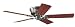 Hunter Low Profile lll 52-Inch Five-Walnut/Light Cherry-Blades-Ceiling Fan, Antique Pewter#20807