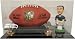 Seattle Seahawks Deluxe Football and Bobblehead Display