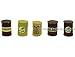 HO Oil Barrels, Gilmore/Mustard & Red (5)
