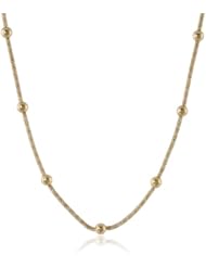Anne Klein Gold-Tone Mesh Strand Necklace, 42"