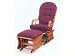 Bentwood Glider Rocker With Oak Frame, Upholstered Seat And Back, 1EA