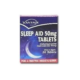 Sleep Aid Tablets 50mg - 20 Tablets