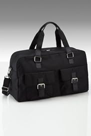 Double Handle Front Flap Pockets Holdall [T09-3828-S]