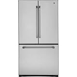 GE Cafe 20.7 Cu. Ft. Stainless Steel French Door Refrigerator - CFCP1NIZSS