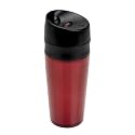 Oxo Good Grips Plastic LiquiSeal Travel Mug, Textured Red