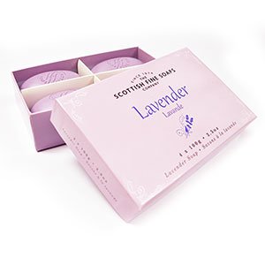 The Scottish Fine Soaps Company Lavender Milk Soaps