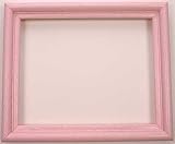 Baby Pink Picture Frame-Solid Wood-413