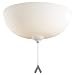 31S3 nPR1UL. SL75  Rustic and Outdoor Ceiling Fan Light Kit in Old Iron with Light Rattan Shade