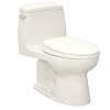 TOTO MS854114SG-01 Ultramax Elongated One Piece Toilet with Sanagloss, Cotton White