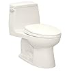 TOTO MS854114E#01 Eco Ultramax Elongated One Piece Toilet, Cotton White