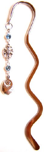 Follow Your Heart Bookmark with Swarovski Crystal