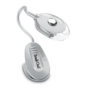 BookOwl CYC-702TS 1-LED Book Light, Silver