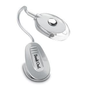 BookOwl CYC-702TS 1-LED Book Light, Silver by 