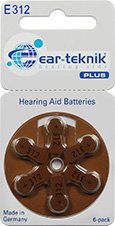 Ear-Teknik Typ 312 - 60 Stück