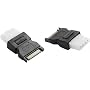 Adaptateur alimentation SATA vers Molex femelle de Dexlan