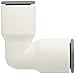 Legris 6302 56 00WP2 LIQUIfit Push-to-Connect Fitting, 90 Degree Union Elbow, 1/4