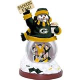 NFL Collectible Stadium Snowman Water Globe - Green Bay Packers