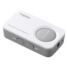 Logitec Bluetooth �I�[�f�B�I���V�[�o�[ USB�P�[�u���[�d���f�� �z���C�g LBT-AR200C2LWH