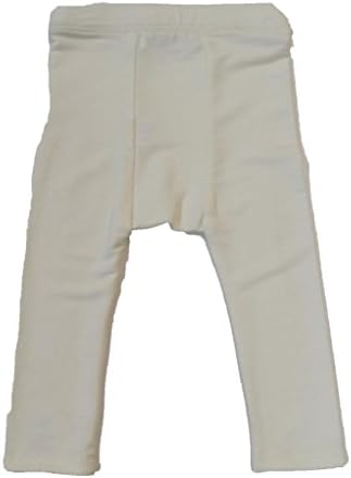 Lotus Springs Baby Girls' Bamboo Leggings 12-18 Mos Cream