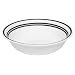 Corelle Livingware 10-Ounce Dessert Bowl, Classic Caf� Black