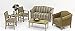 The Provincial Collection - Provincial Loveseat - CAL133 - Vinyl Grade 2 Fabric 60'L x 30'D x 36'H