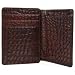 Bosca Kings Creek Front Pocket Id Wallet Brown