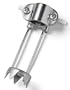 Cane Ice Tip Attachment -Fits on all canes - For safer walking in ice and snow.