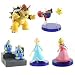 Super Mario Galaxy Desk Top 5 Figure Set with Rosalina, Peach_s-1