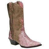 ARIAT Heritage Western Cowboy Boots 9.5 Womens Pink Stingray Print Bomber Brown