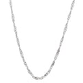 Sterling Silver Singapore Chain
