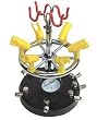 AIRBRUSH STATION for 6 AIRBRUSHES-Auto Paint-Nail-Hobby