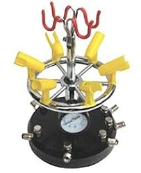 AIRBRUSH STATION for 6 AIRBRUSHES-Auto Paint-Nail-Hobby