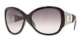 SALVATORE FERRAGAMO FE 2143B 101/11 BLACK/GRAY GRADIENT PLASTIC SUNGLASSES