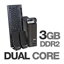 Acer Aspire AX1200-U1794 Desktop PC - AMD Athlon X2 4850E 2.5GHz, 3GB DDR2, 320GB, DVDRW, Gigabit, HDMI, Vista Home Premium