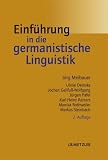 Bild zu: Einf&uuml;hrung in die germanistische Linguistik