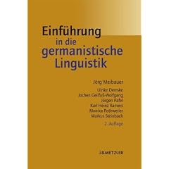 Einf�hrung in die germanistische Linguistik
