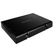 ICY DOCK MB664UEA-1SB - Screw-less 3.5" SATA to FireWire 400 & USB 2.0 Aluminum Tray-less External Hard Drive Enclosure - Matt Black